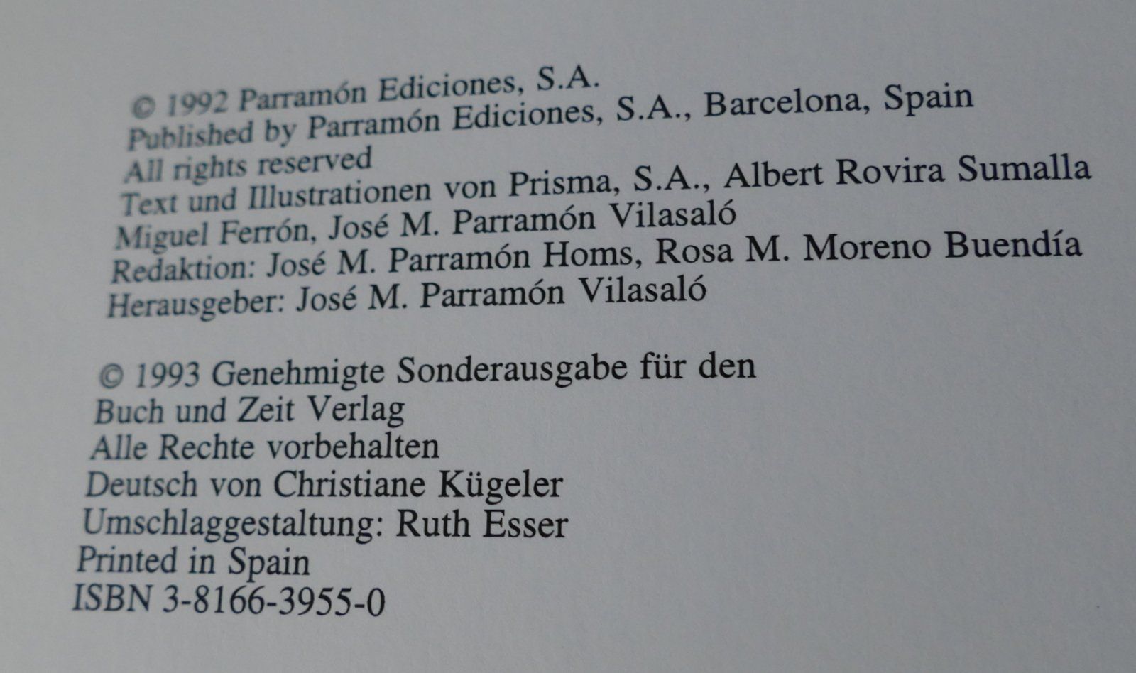 Libri: Buch – Usato da Dietlikon venduto da kes_j6d7 2