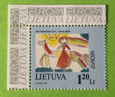 BRIEFMARKEN AUS  Litauen UNGESTEMPELT  Siehe Original Fotos.