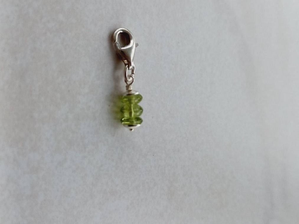 Anhänger: Anhänger Silber Schmuck 925 mit 3 Peridot Steinen – Neu und originalverpackt aus Winistorf von acreativ4 1