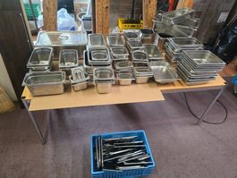 grosser Posten div. GN Schalen und Deckel ab 1.-