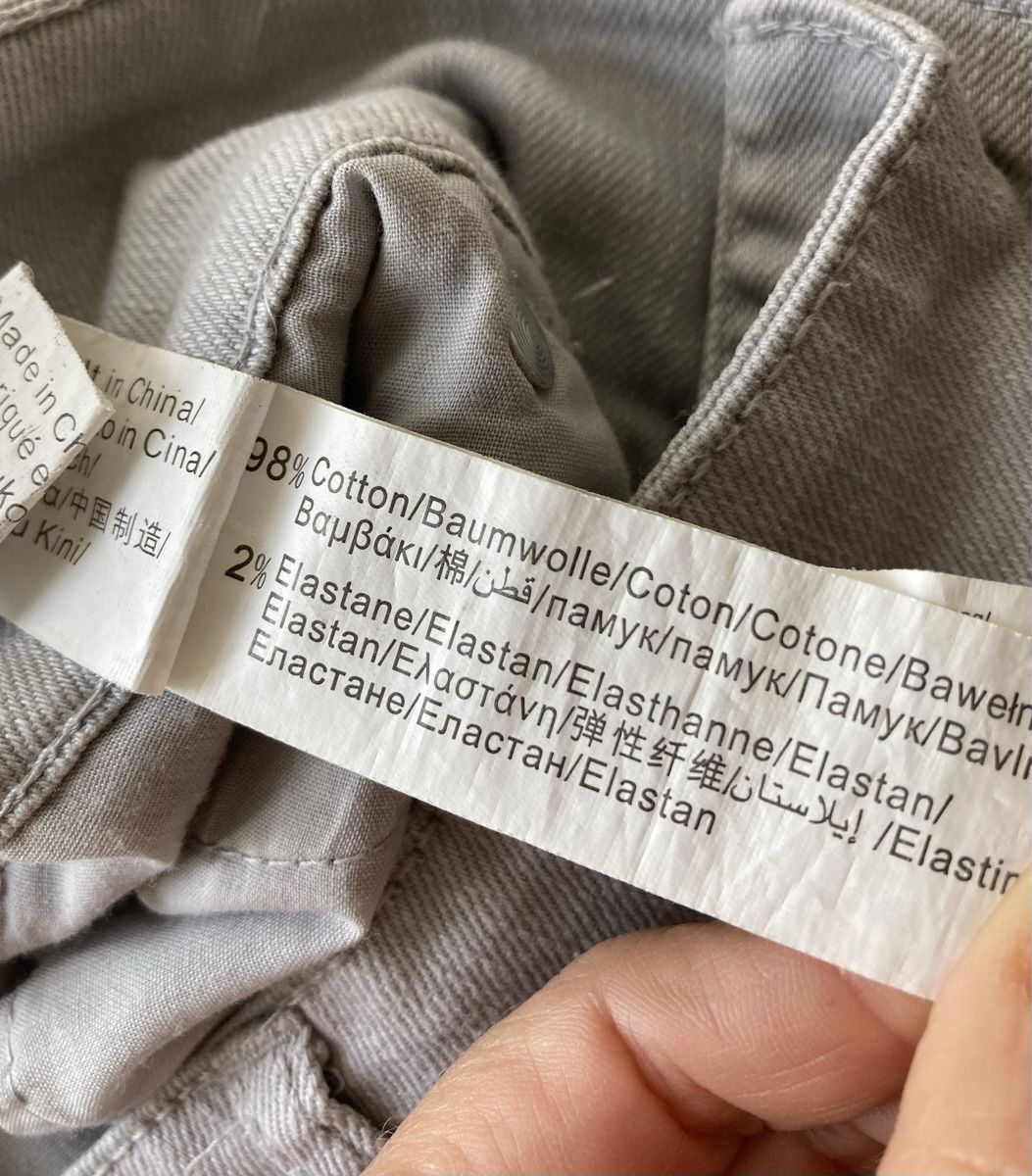 Tally Weijl Jeans: Tally Weijl Jeans, hellgrau, Gr. M – Usato da Schlieren venduto da cotopaxi06 3