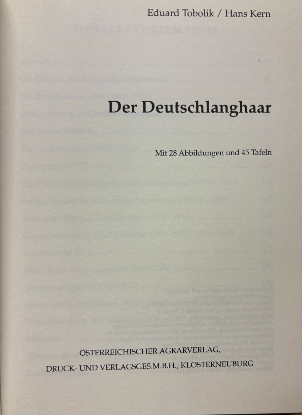 Libri: Der Deutsch-Langhaar – Nuovo (secondo la descrizione) da Sarnen venduto da Livres 2