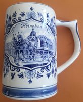 Chope à bière Heineken Delft Bleu Hollande vintage