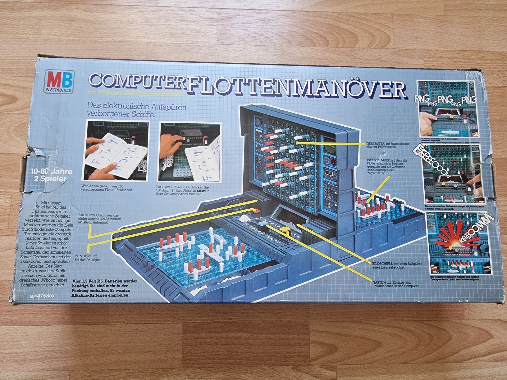 Spiele: Brettspiel MB Computerflottenmanöver 1982 mit Ersatzteilen – Gebraucht aus Fahrwangen von luk_bhw7 5