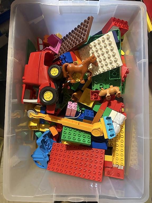 Lego Giocattoli: Duplo Bausteine 2 Kisten gemischt – Usato da Sisseln AG venduto da kau_jq9l