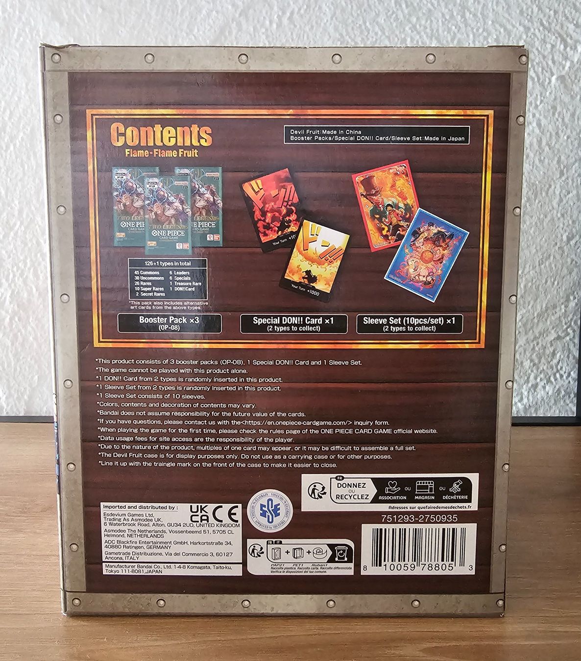 Magic The Gathering Carte collezionabili: One Piece Devil Fruits Collection Vol. 2 Englisch Booster – Usato da Alpnach Dorf venduto da FrankyFranks 1