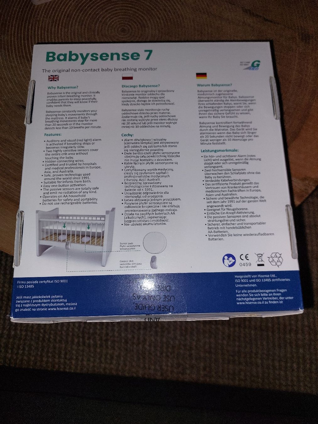 Attrezzature mediche: Babysense 7 Atmungsmonitor – Usato da Niederhasli venduto da har_2bpb 2