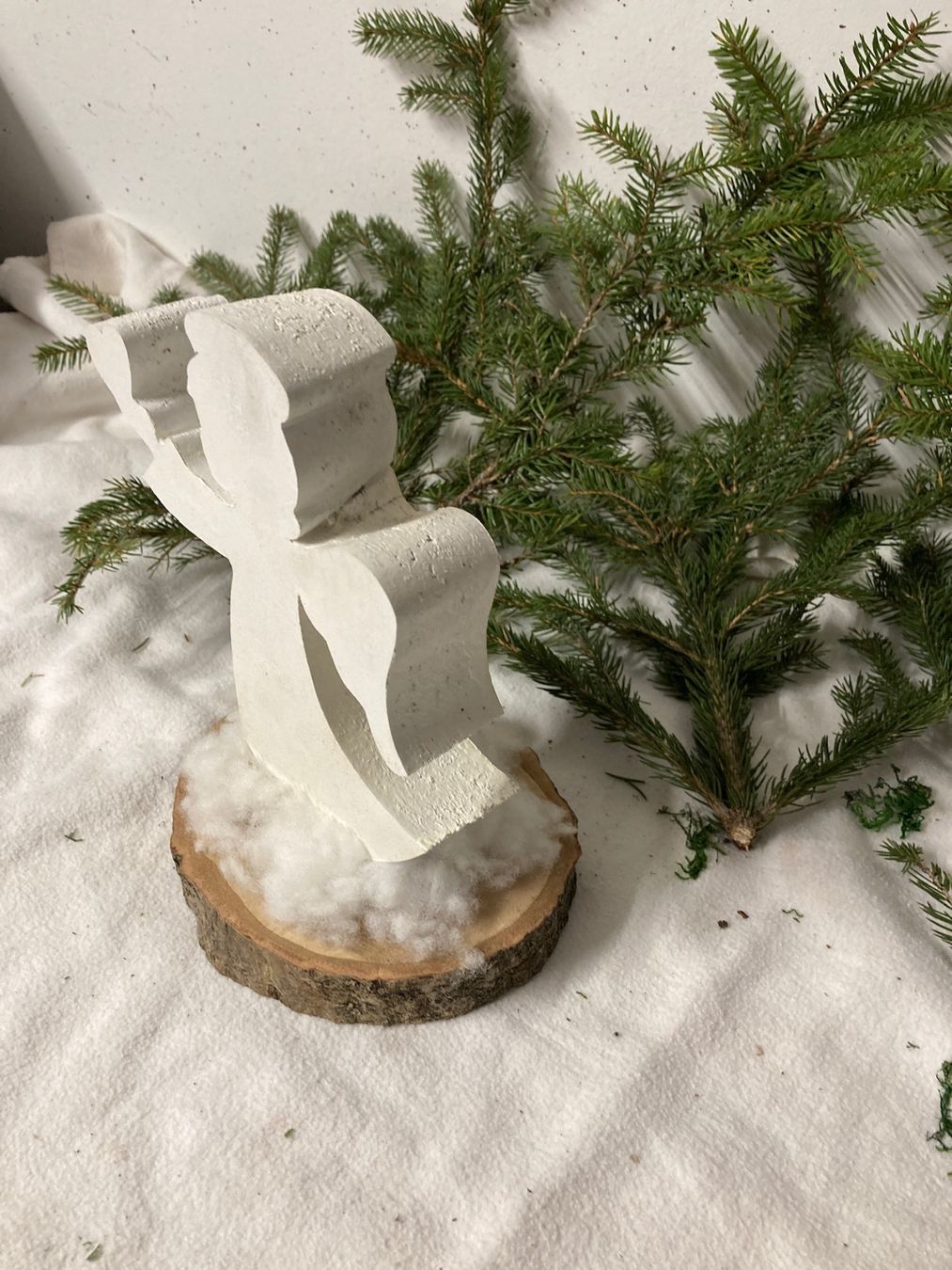 Tutte le decorazioni: Holz Dekoration Engel Sellf Made – Nuovo (secondo la descrizione) da Naters venduto da juveman 2