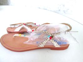 Maliparmi, Flip-Flops, Leder, neu, Nr. 40