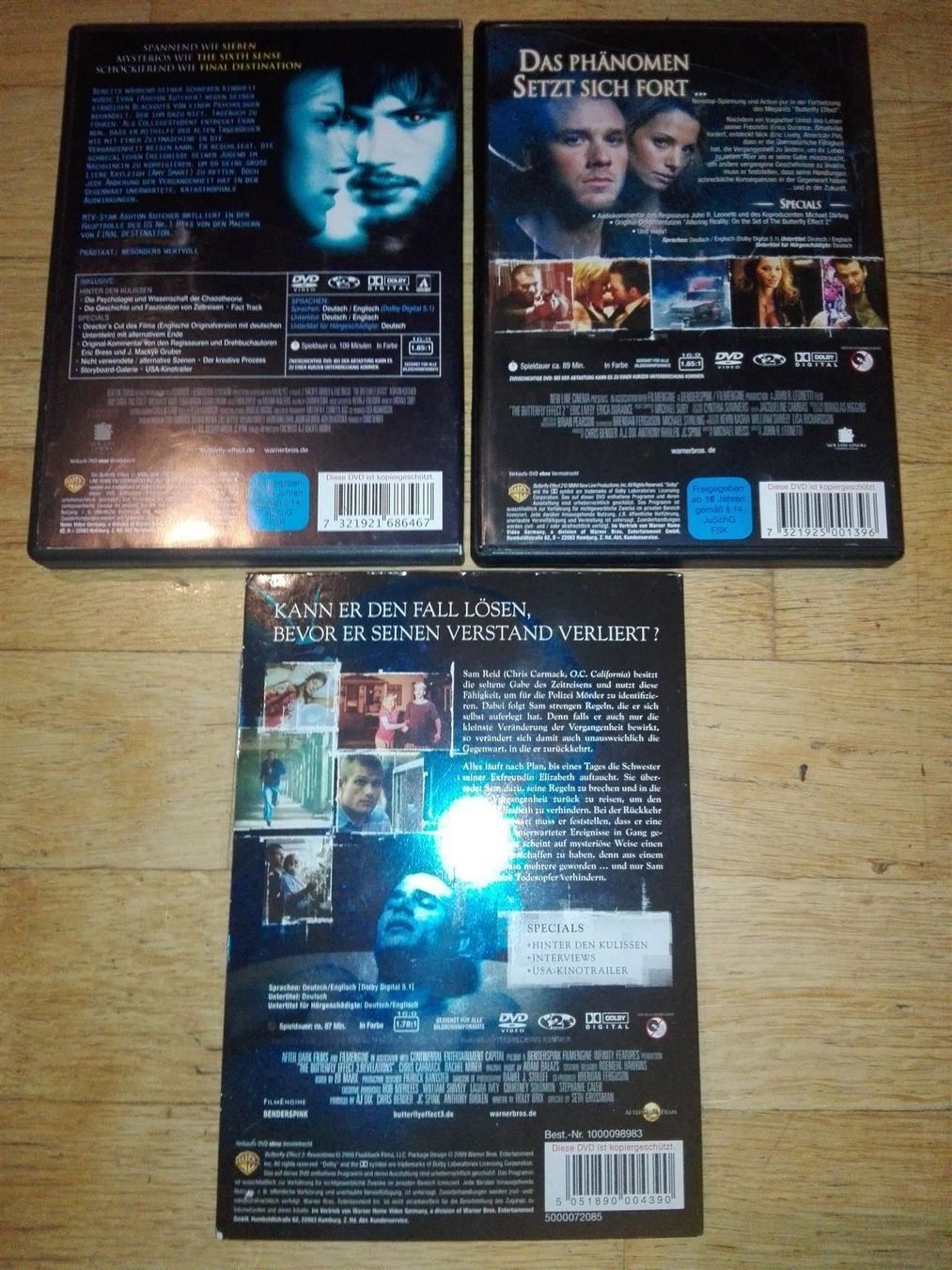 Tous les DVDs: Butterfly Effect   (1-3)      -Trilogie- – D'occasion à St.Gallen par elk2023 6