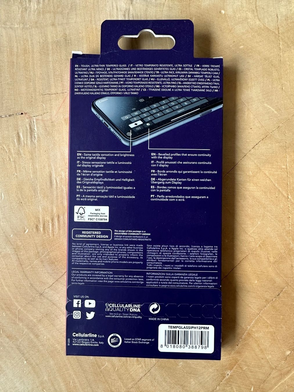 Ritocchi & pellicole di protezione: Panzer Glass iPhone 12 Max Pro – Nuovo e nell'imballaggio originale da Dübendorf venduto da liism 1