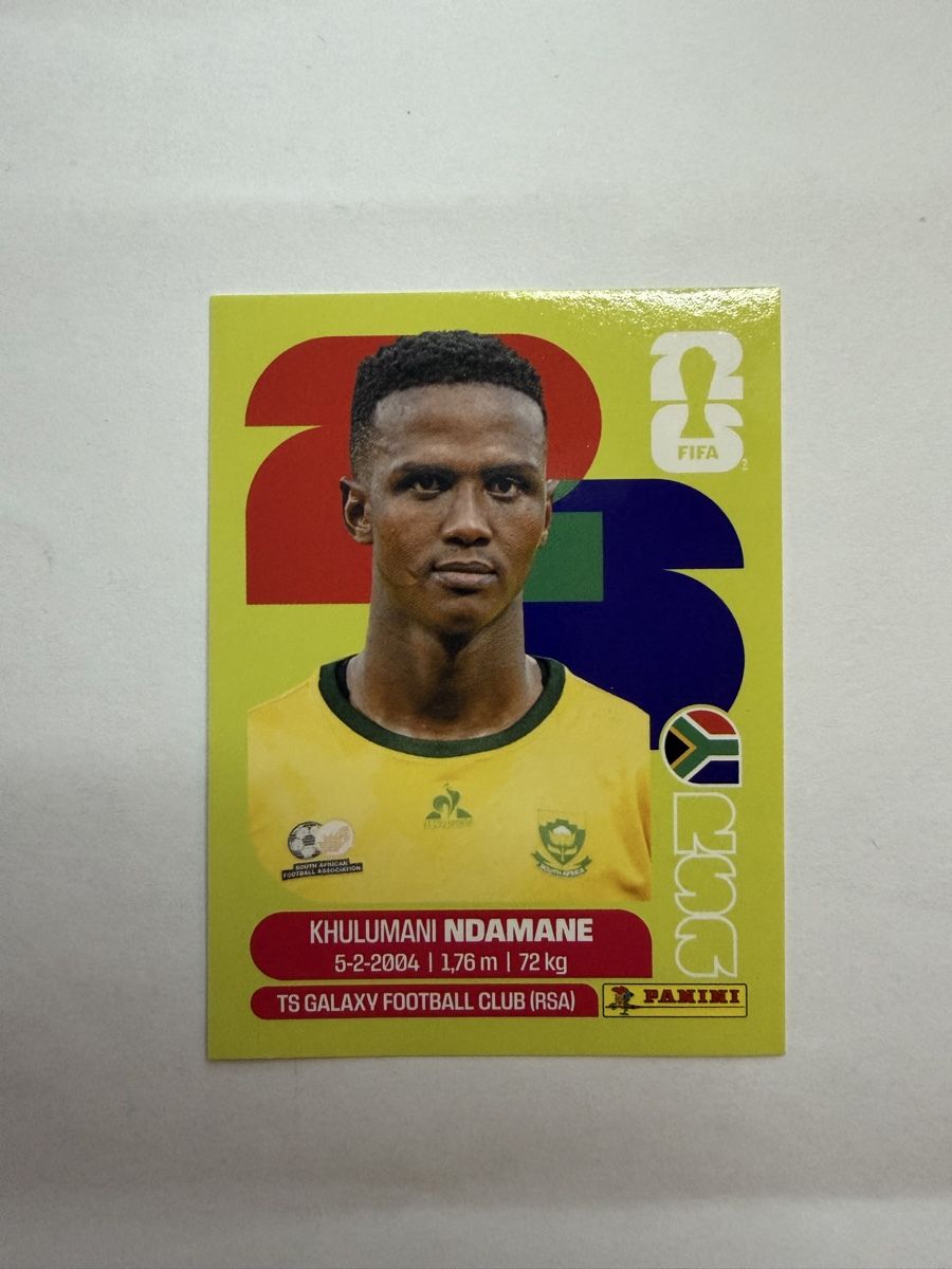 Panini Carte collezionabili: Panini FIFA 2026 Khulumani Ndama  RSA 7 – Nuovo (secondo la descrizione) da Benglen venduto da Belen.abr