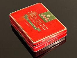 🚬 Boîte Métal Vintage Memphis Sport 50 Cigarettes Rétro ✨