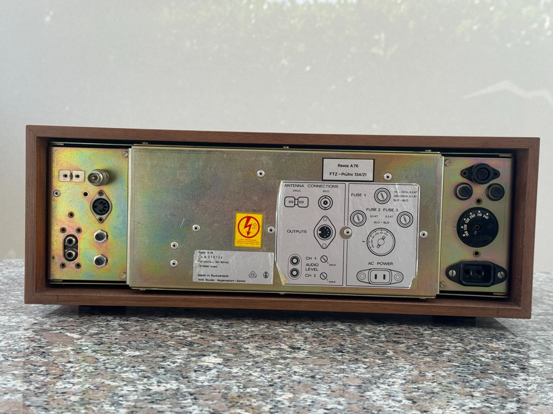 Revox Radios: Revox Tuner A76 – Gebraucht aus Cudrefin von HIFIFAN 3