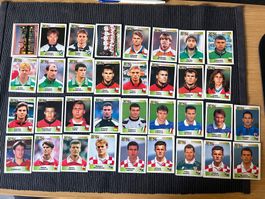 Panini Euro EM 1996 England 34x Sticker CH Edition