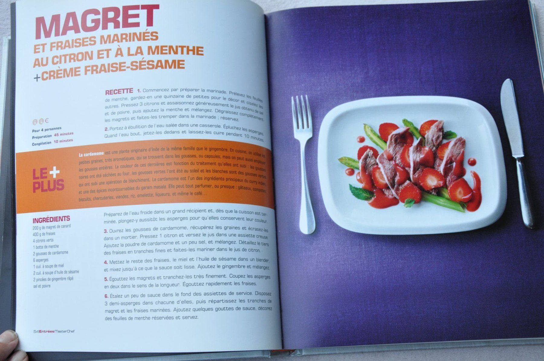 Bücher: MasterChef - Le ccookbook - saison 2 100 meilleures recettes – Gebraucht aus Fully von Minouchka 1