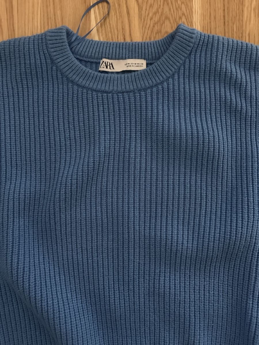 Zara Maglioni & Felpe: Zara Strickpullover, Gr. M, Himmelblau - Winter Sale! – Nuovo (secondo la descrizione) da Basel venduto da eli_lsk8 2