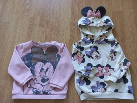 2 Minnie Mouse Pullis für Mädchen