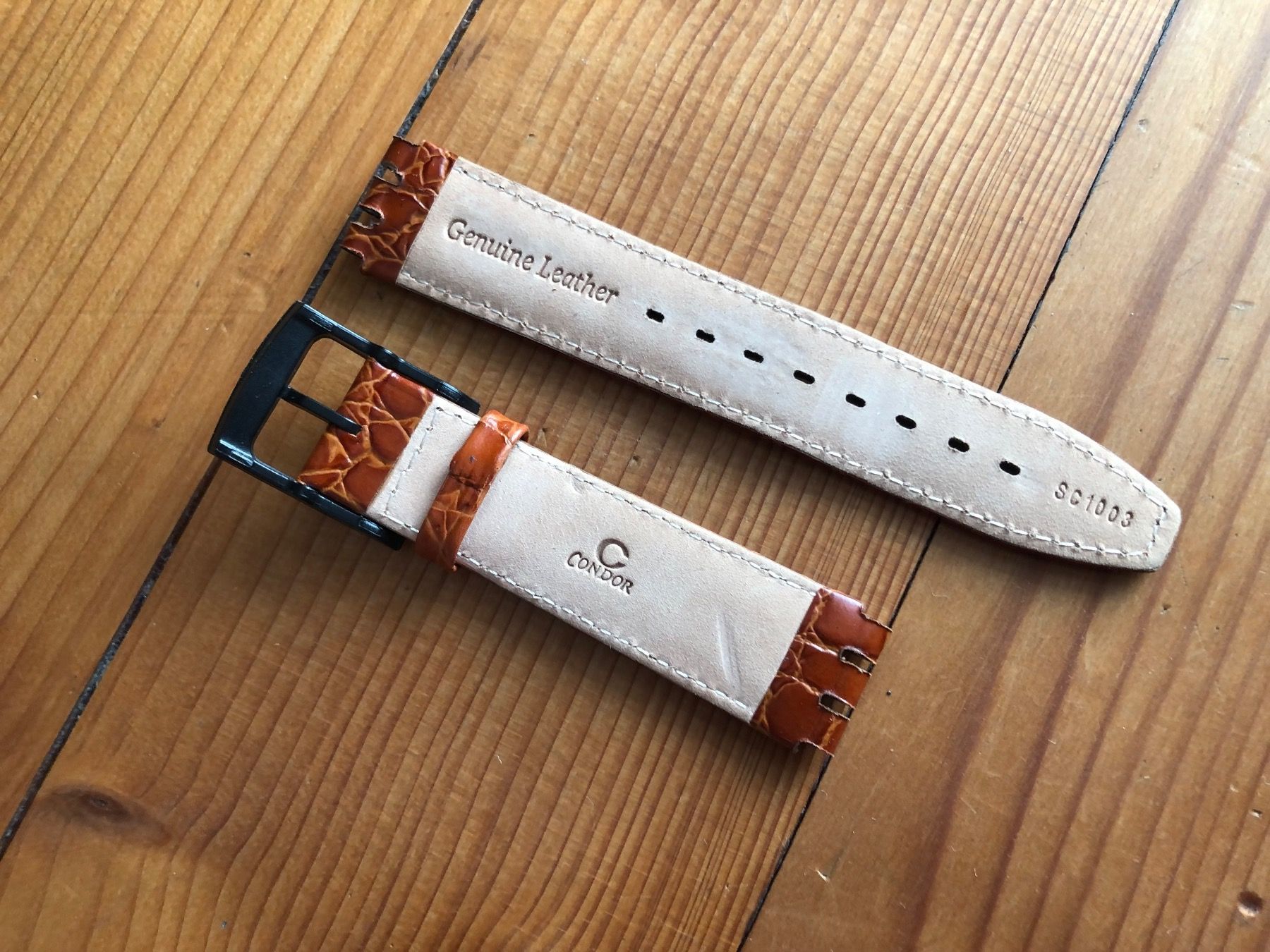 Uhren: Lederarmband Condor Uhrenarmband 20mm – Neu (gemäss Beschreibung) aus Steffisburg von FlorianJohner 2