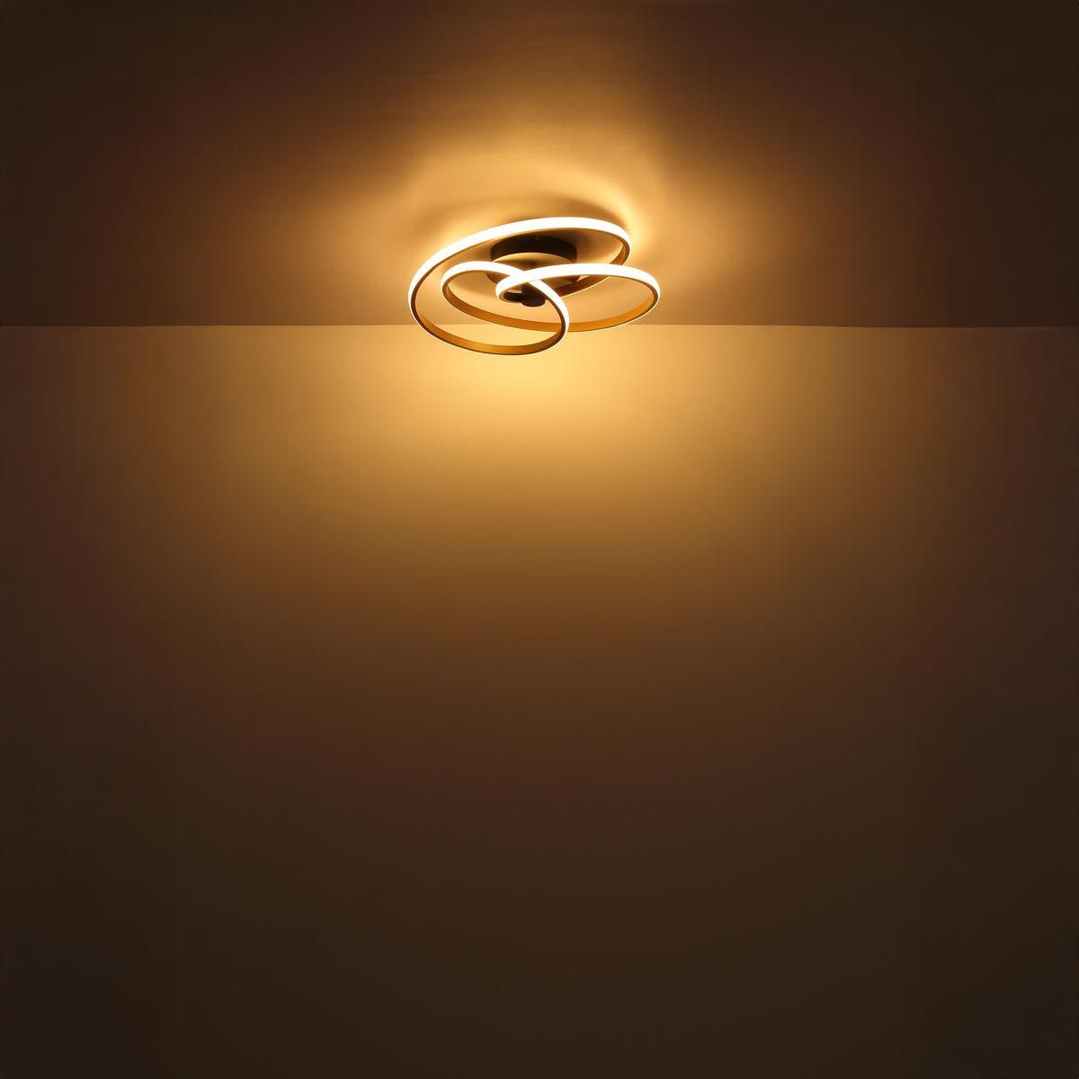 Kronleuchter & Deckenlampen: LED Deckenleuchte, Nickel, 50 cm Ø – Neu (gemäss Beschreibung) aus Kreuzlingen von Smart-Light 5