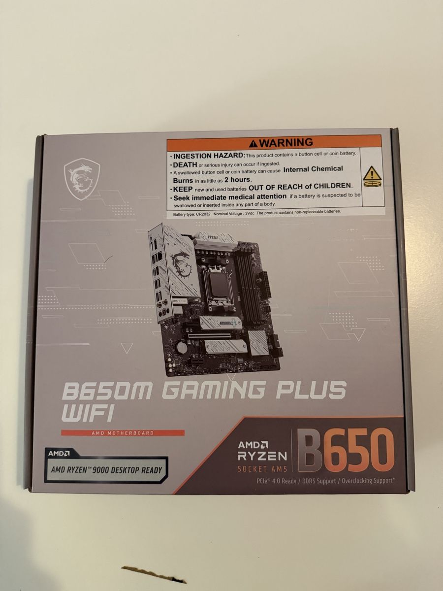 MSI Schede madri: MSI B650M GAMING PLUS WIFI – Nuovo (secondo la descrizione) da Genève venduto da Red_dot