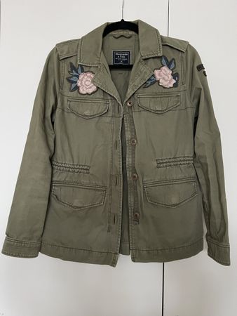 Abercrombie & Fitch Jacke, Khaki, Gr. XS
