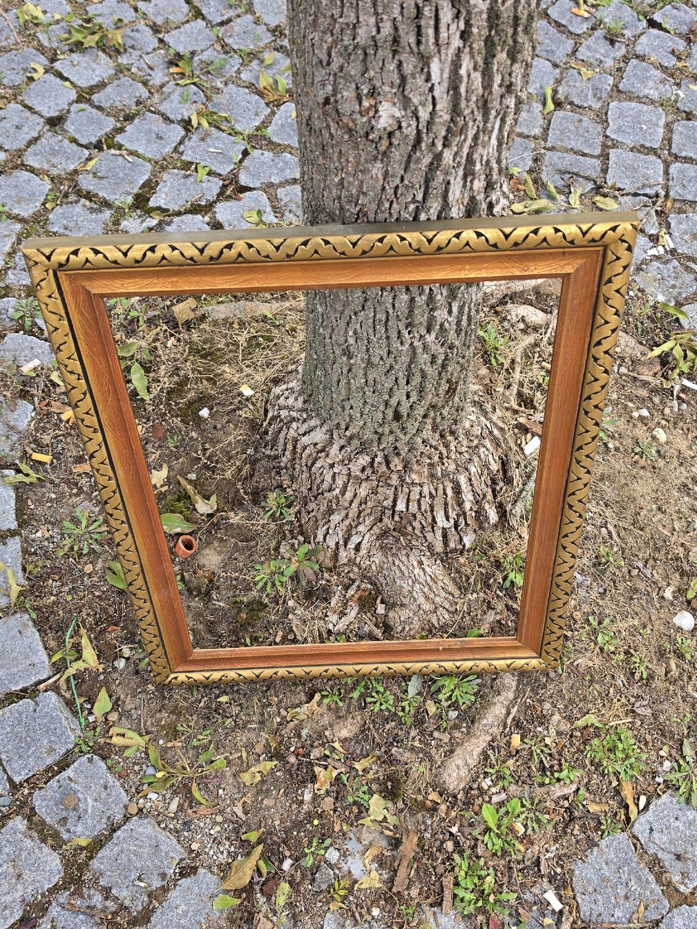 Cadres de tableaux: Bilderrahmen Gold  Holz neuwertig.  – D'occasion à Mettlen par elios0888 1