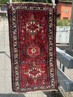 Karajeh 132x68cm Teppich handgeknüpft sauber Zustand perfekt