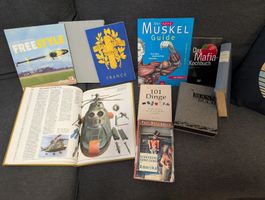 Bücherpaket 6 Bücher + 2 Notizbücher
