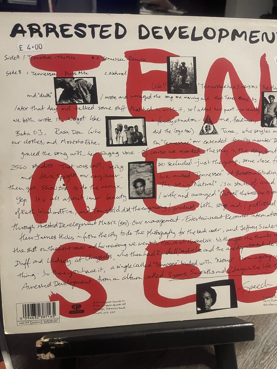 Vinyles: Arrested Development / Tennessee  – D'occasion à Dagmersellen par stonefinger 1