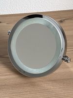 Kosmetik Spiegel verchromt mit LED Beleuchtung 