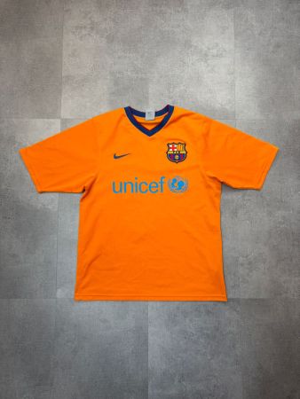 Original FC Barcelona Nike Auswärtstrikot 2006–08 - Grösse S