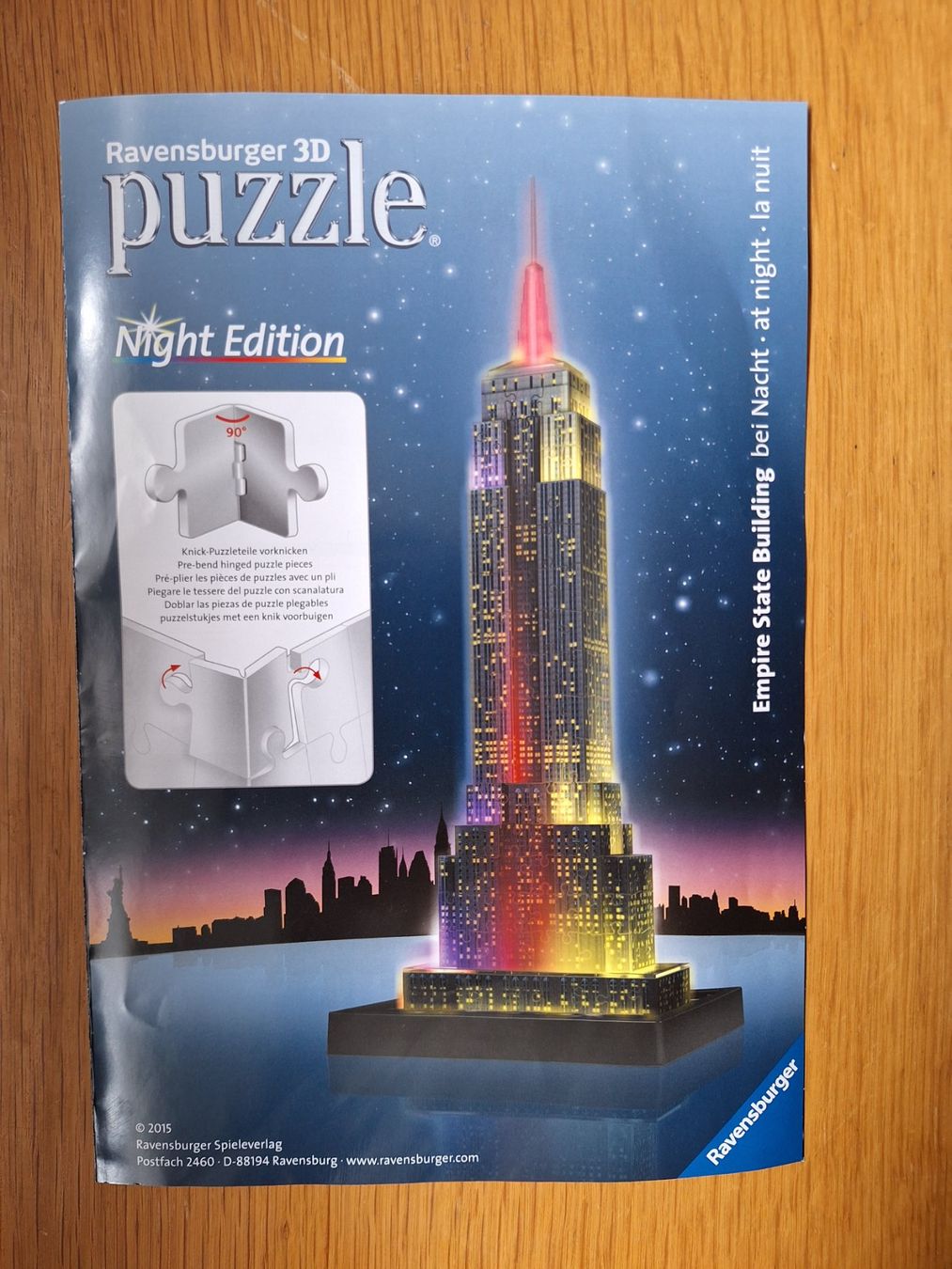 Ravensburger Puzzle: Ravensburger 3D Puzzle Empire State Building – Usato da Starrkirch-Wil venduto da Mambostar 3