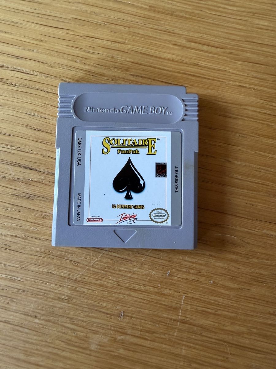 Giochi: Game Boy Solitaire Funpack – Usato da Wolfwil venduto da net_cg5m