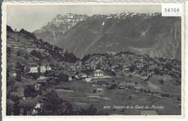 Salvan et la Dent de Morcles