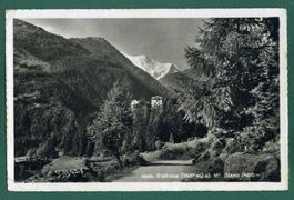 Giétroz et le Mont-Blanc, 1956, gelaufen