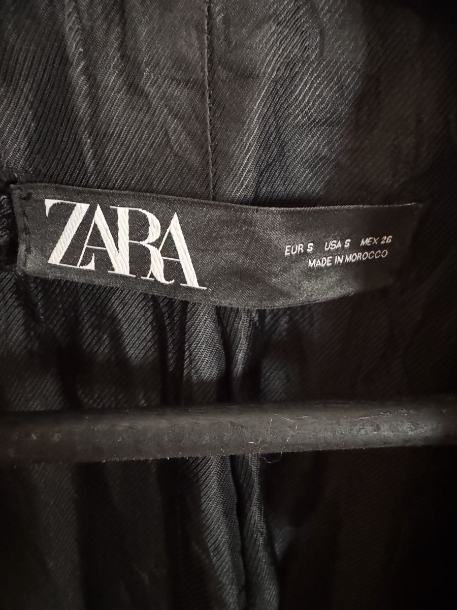 Zara Jacken: Long blazer jacket black size S – Gebraucht aus Dübendorf von ClaraS. 2