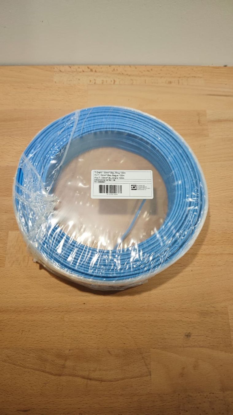 Eisenwaren: Fil de fer 1.5mm2 - 100m – Neu und originalverpackt aus Montsevelier von jem_zr6q