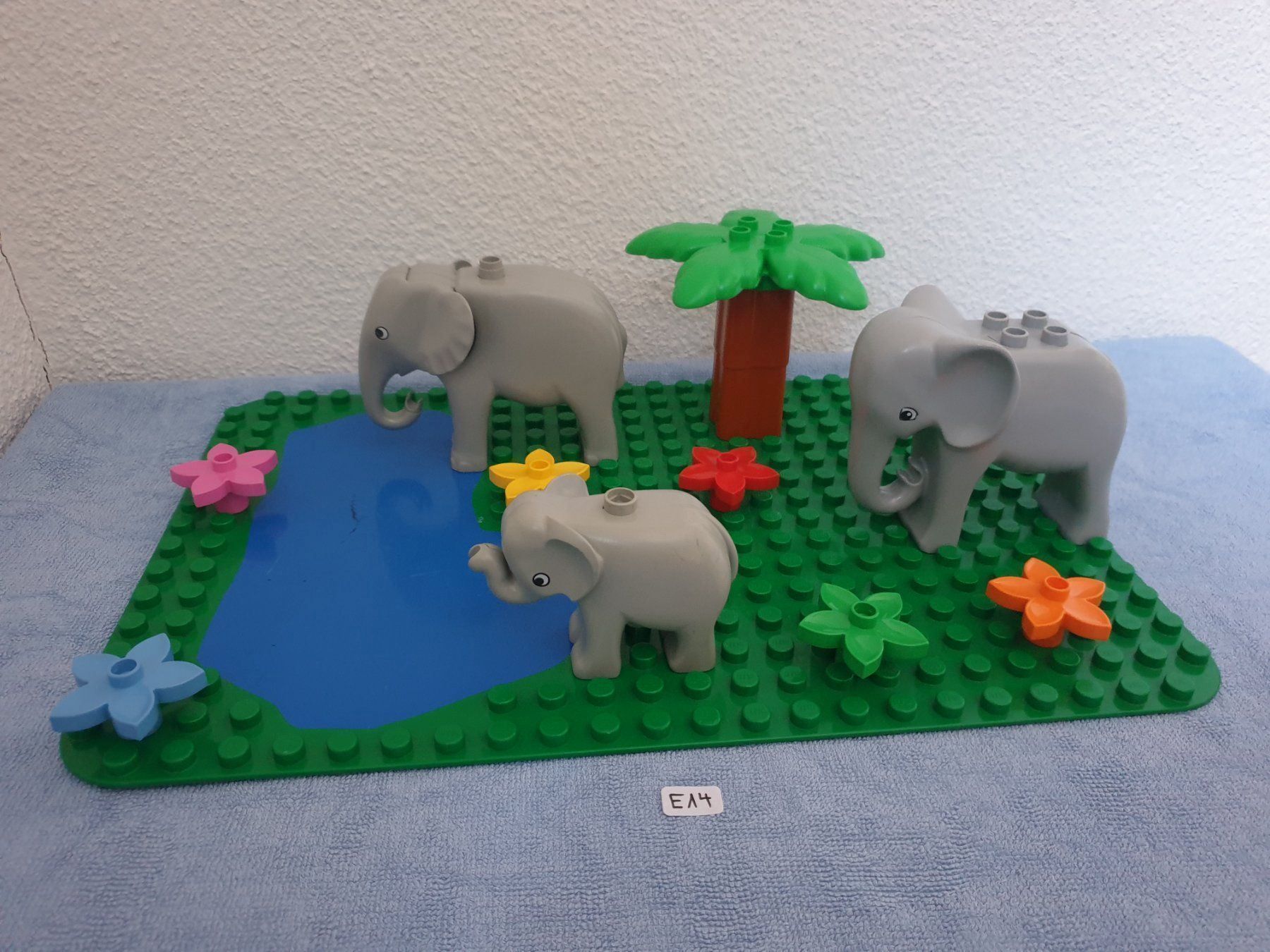 Giocattoli: E14: Lego Duplo Elefanten Spezialplatte – Usato da Münchwilen TG venduto da VT-Trader