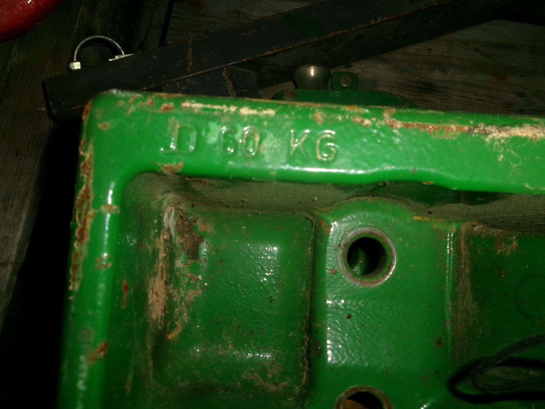 John Deere Trattori: John -Deere  - Traktor - Frontbalken - Anhängevorrichtung – Usato da Eschenbach SG venduto da GM-29 4