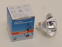 Display/Optic Lamp OSRAM XENOPHOT 15V/150W - Schnäppchen!