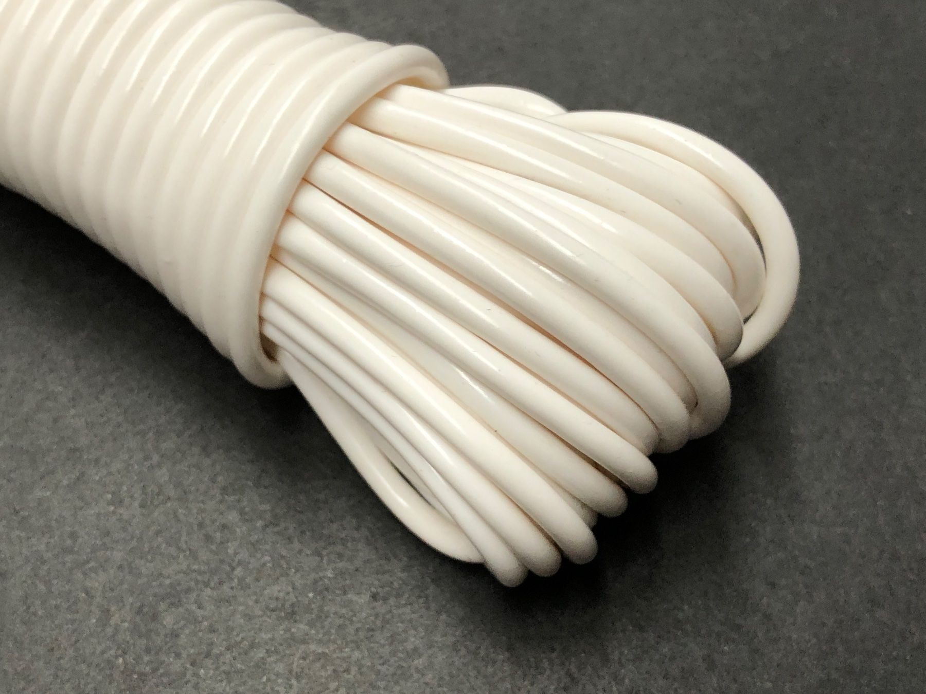 Stenditoi: Wäscheleine weiss - mit Textilkern - 20 Meter / 3mm – Nuovo e nell'imballaggio originale da Bergdietikon venduto da Garak 4