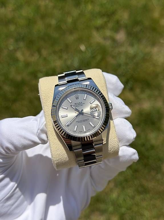 Rolex Orologi: Rolex Datejust 41 - Silber – Usato da Schindellegi venduto da SchLux