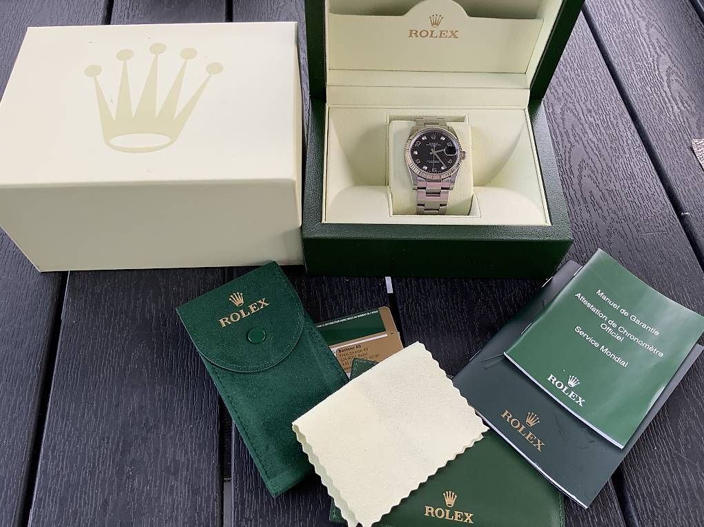 Orologi: ROLEX OYSTER PERPETUAL DATEJUST – Usato da St. Pantaleon venduto da Vogue3 4