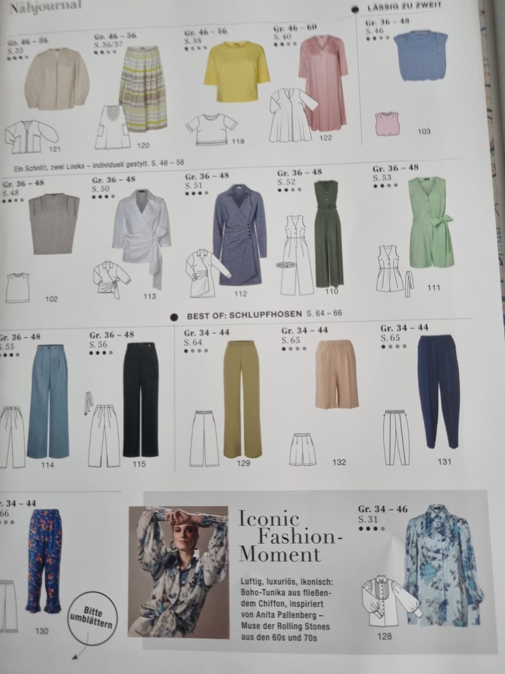 Riviste & Magazine: Burda Nähjournal, Schnittmuster, 5/26 – Usato da Geroldswil venduto da Agapanthus22 5
