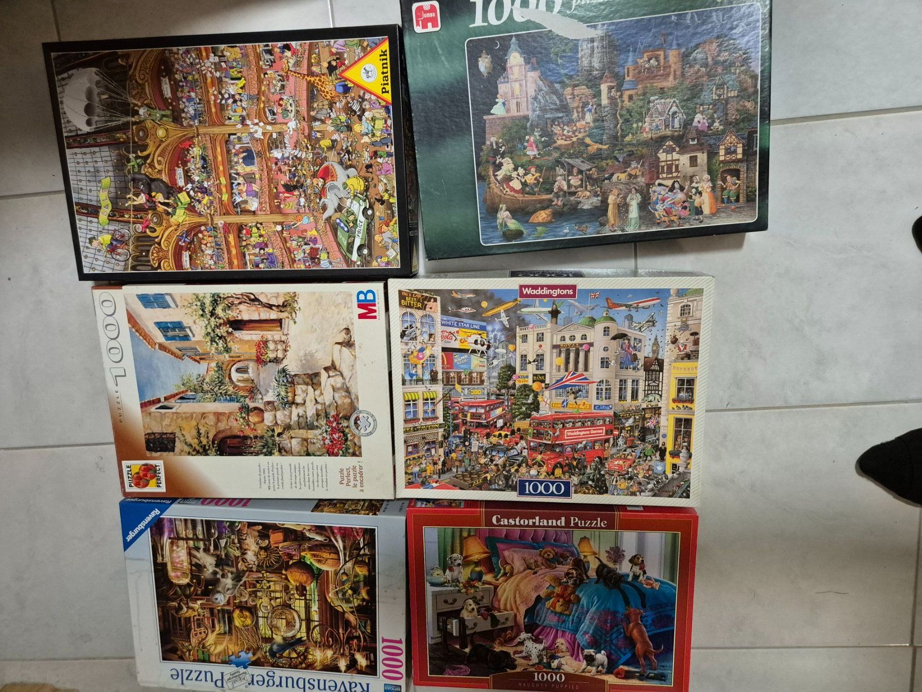 Puzzle: Puzzle 1000er 11 Stück – Usato da Küssnacht am Rigi venduto da Rigi87 1
