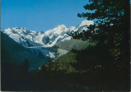 Postkarte ungelaufen Bernina