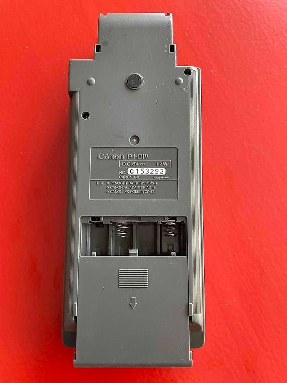 Calcolatrici tascabili: Elektronischer Rechner Canon P1-D – Usato da Zürich venduto da Libelle_1 1