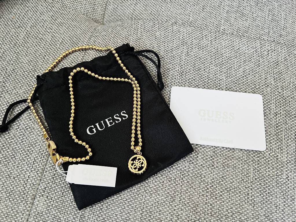 Catenine: GUESS collier en or tout neuf – Usato da Echallens venduto da fayetrahel