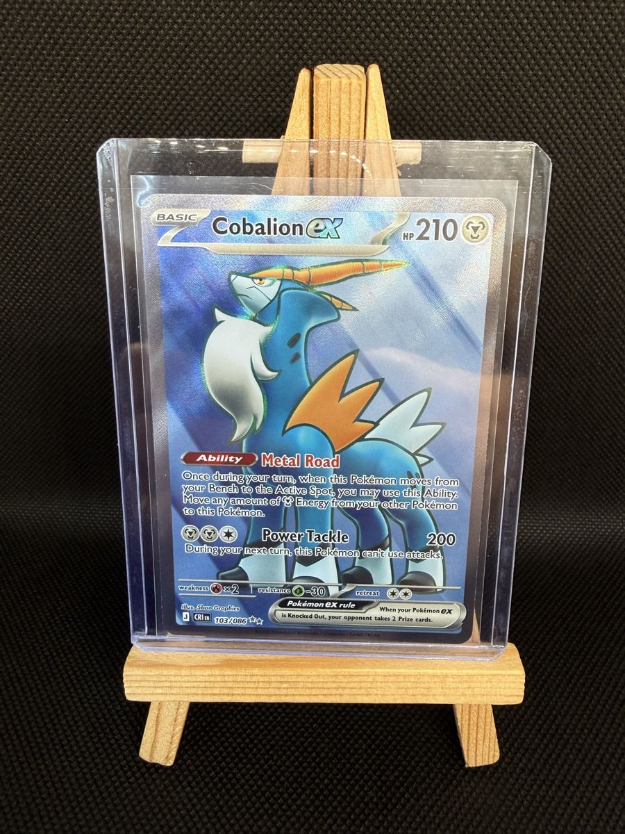 Pokémon Carte collezionabili: Pokemon Chaos Rising Cobalion EX ENG 103/086 – Nuovo (secondo la descrizione) da Niedergösgen venduto da VW2017